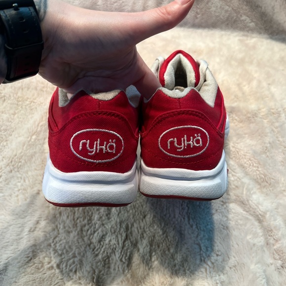 RYKA Catalyst III Canvas Walking Sneaker in Red Size 10 - Picture 7 of 7